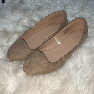 Tan flats from PRIMARK